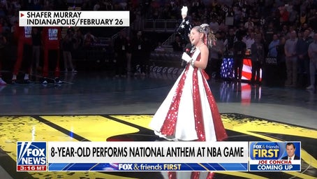 8-year-old's national anthem performance at NBA game goes viral: 'I like to inspire people'