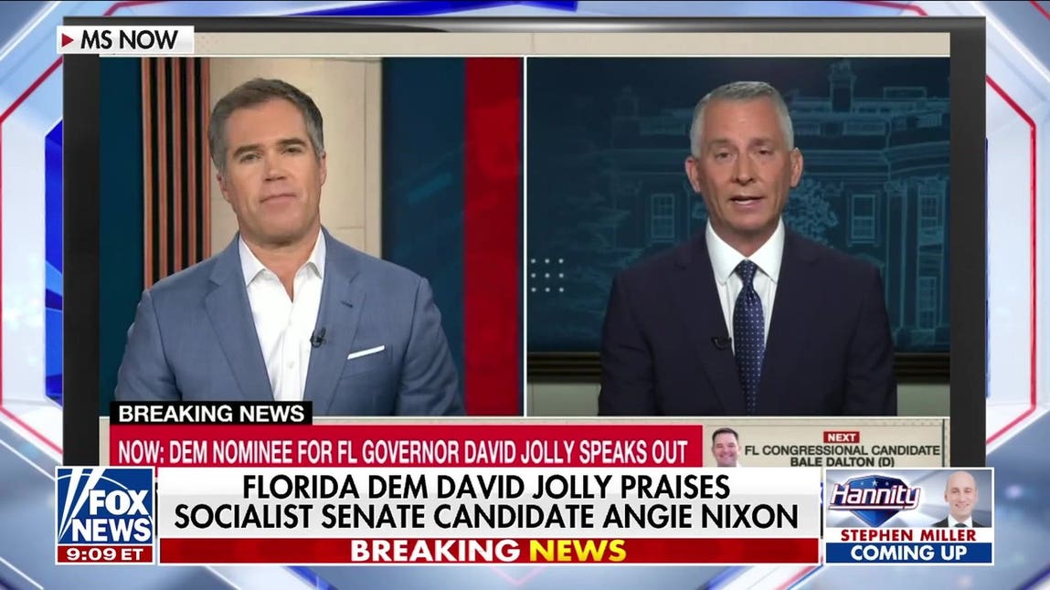 David Jolly will bend the knee to the radical left, Byron Donalds warns