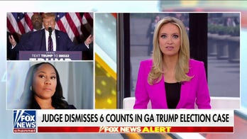 Georgia judge dismisses 6 counts in Trump election case