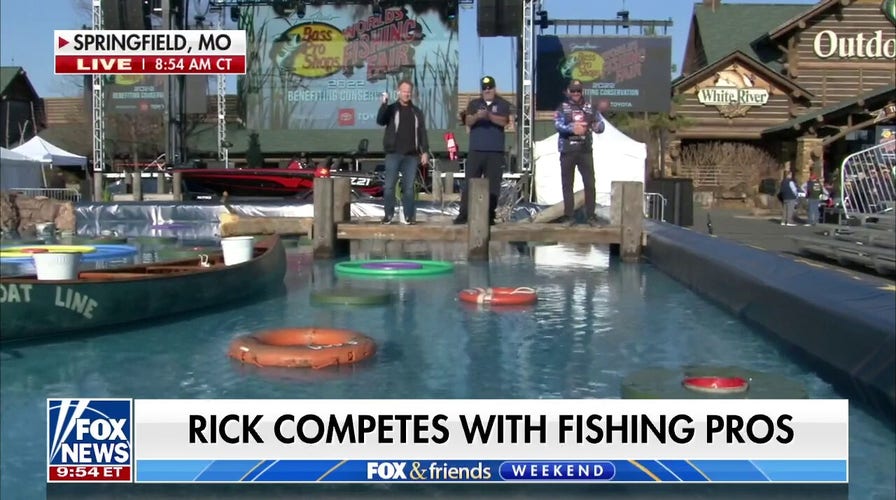 Fox News' Rick Reichmuth competes with fishing pros in celebration of Bass Pro Shops' 50 years in business