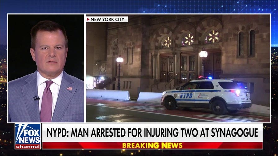 NYPD: Man arrested for allegedly injuring two at synagogue