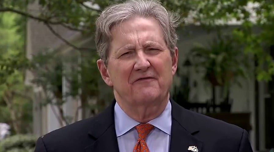Sen. Kennedy on Democrats accused of adding unrelated spending provisions to $2.2T relief bill