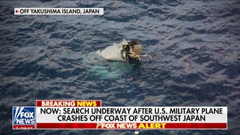 US military aircraft crashes off coast of Japan, reportedly killing one