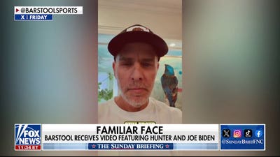 Hunter and Joe Biden make surprise cameo in Barstool Sports video