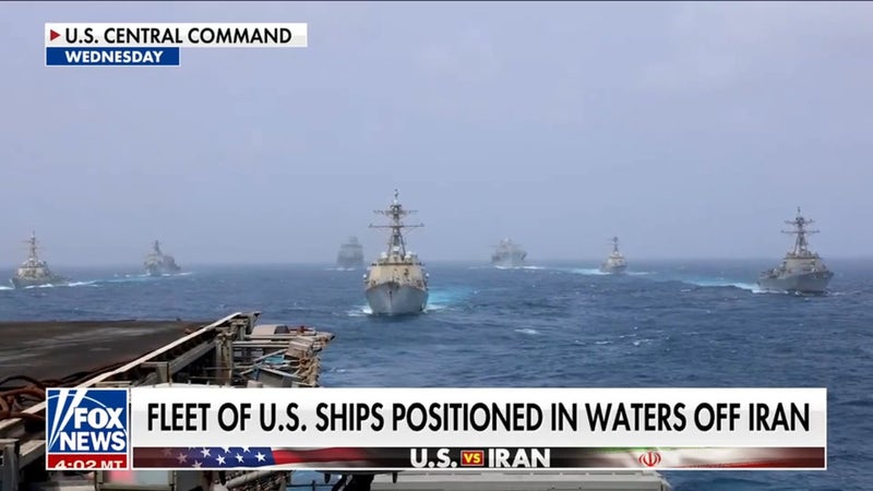 US forces gather as Trump issues deadline for Iran