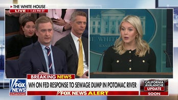 White House responds to Maryland governor telling Trump admin to 'do your job' after Potomac sewage dump