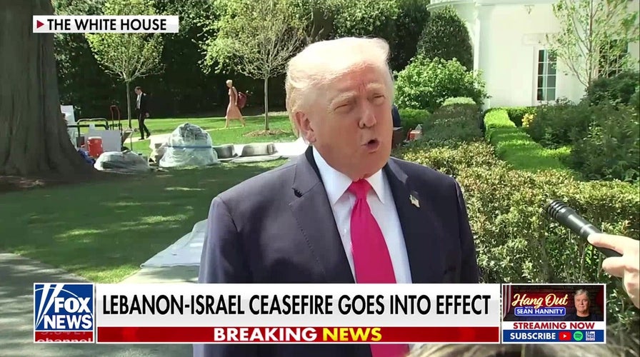 Lebanon-Israel ceasefire goes into effect as US, Iran talks could restart in days