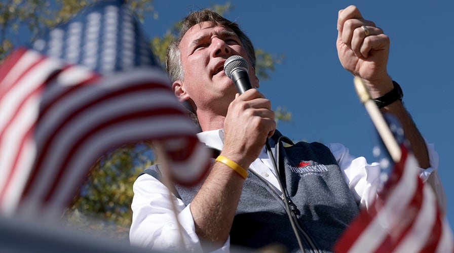 Glenn Youngkin holds a meet and greet in Smithfield, VA