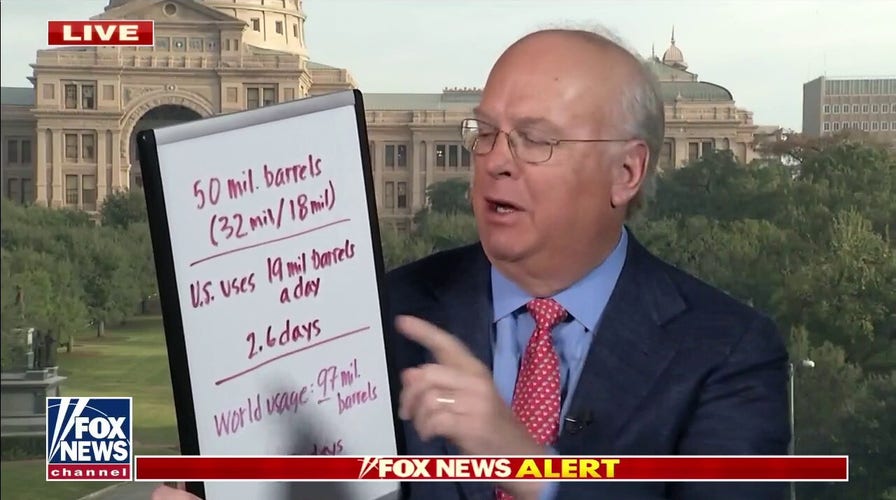 Karl Rove: Biden won't answer questions because he can 'barely string together two sentences' 