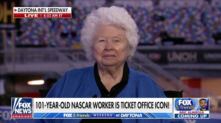 101-year-old NASCAR fan has worked for more than 60 years 