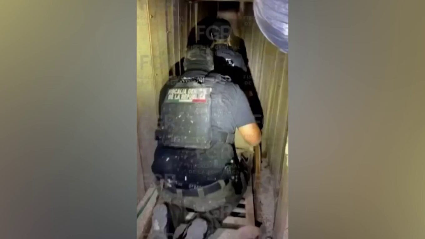 Mexican authorities uncover sophisticated cross-border tunnel near San Diego