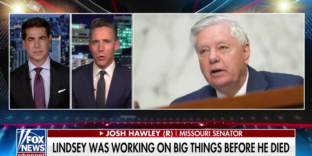 Lindsey Graham was the 'funniest guy' in the Senate, Sen. Josh Hawley remembers
