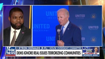 Biden doesn't tolerate debate: Rep Byron Donalds 