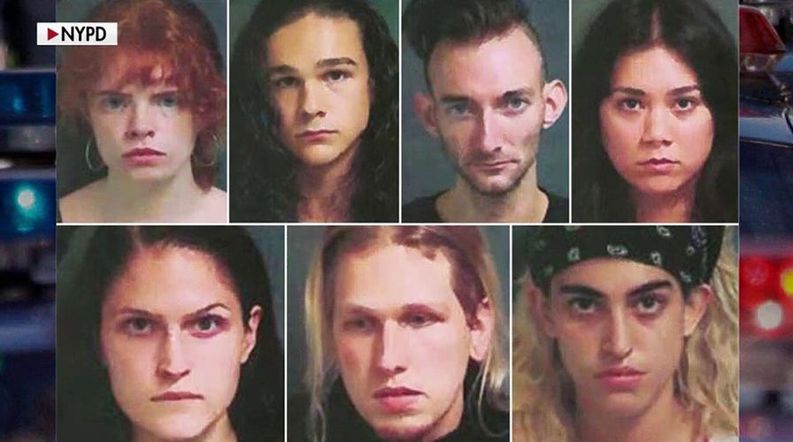 Mugshots of 'privileged' protesters released