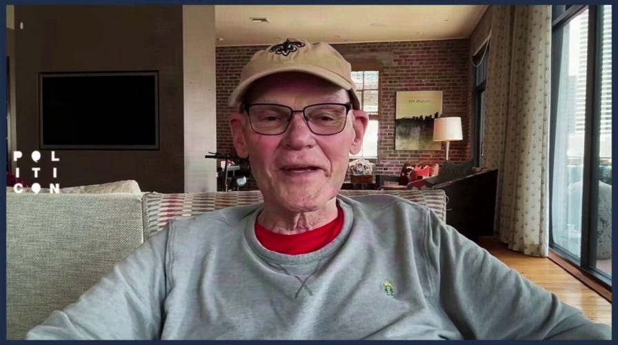 James Carville won't back down after forecasting Trump will leave office early