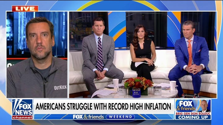Clay Travis on MSNBC host's claims about inflation: They get ‘crazier and crazier’