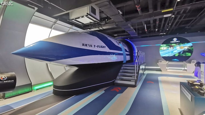 Chinese missile manufacturer claims to have built fastest train ever