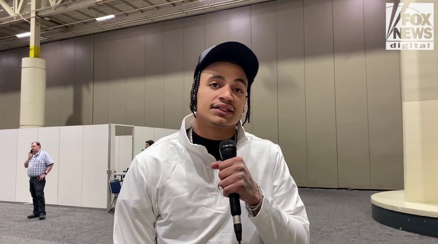 Giants' Jalin Hyatt talks partnership with Hyatt Hotels