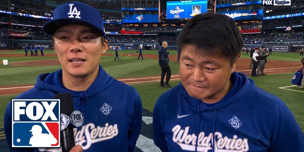 Yoshinobu Yamamoto on Dodgers' INTENSE Game 6 win over Blue Jays, thoughts on World Series Game 7
