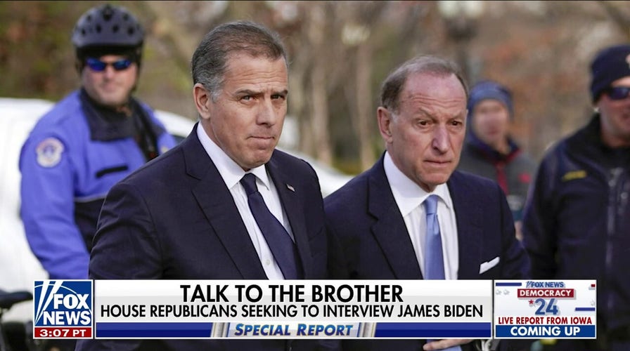  Republicans seek to interview James Biden