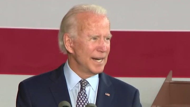 Joe Biden displays knack for losing his train of thought