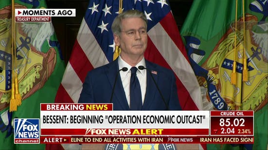 Scott Bessent warns countries aiding Iran will be cut off from US dollar