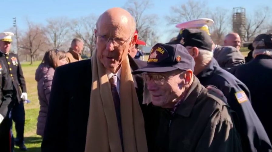 WWII veterans gather in Washington, DC ahead of Iwo Jima gala