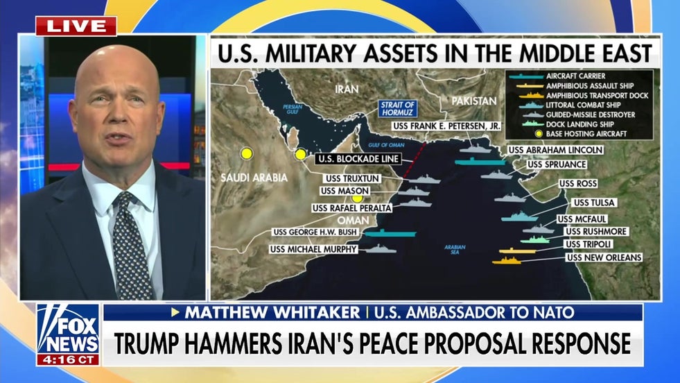 Matthew Whitaker on Iran's 'unacceptable' response and NATO's future