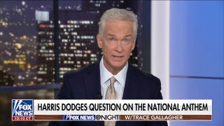 The NY Times called Kamala Harris the 'only' patriotic presidential candidate?: Trace Gallagher - Fox News