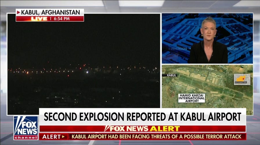 Kabul airport hit by second blast in ‘complex suicide attack’
