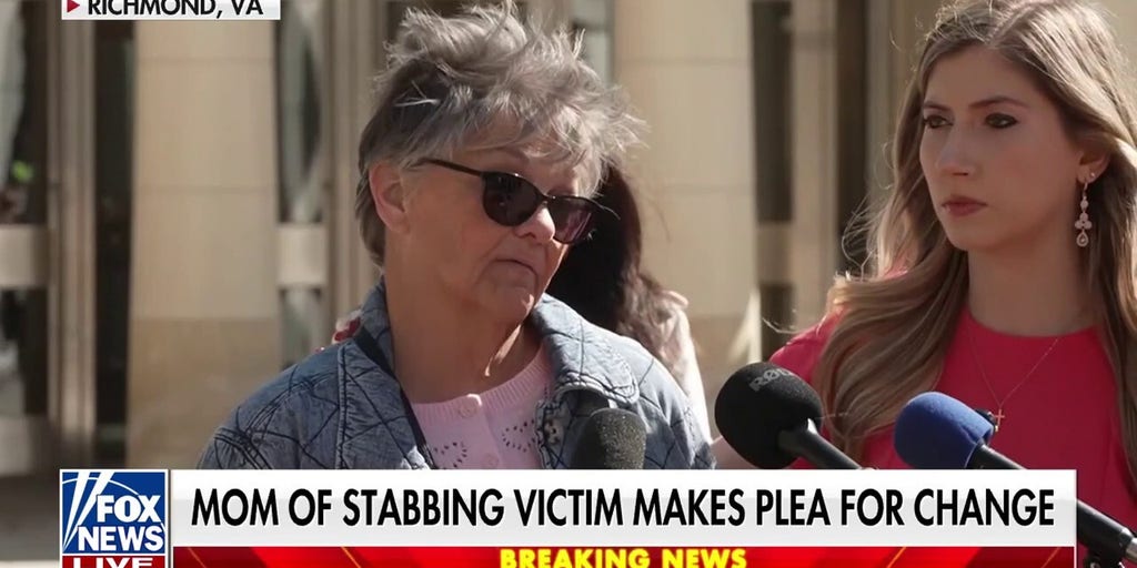 Mom of stabbing death victim makes pleas for change