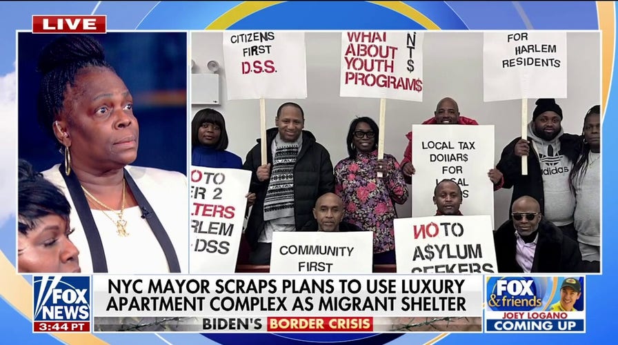 Harlem residents outraged over migrant crisis: 'They snuck them in with no transparency' 