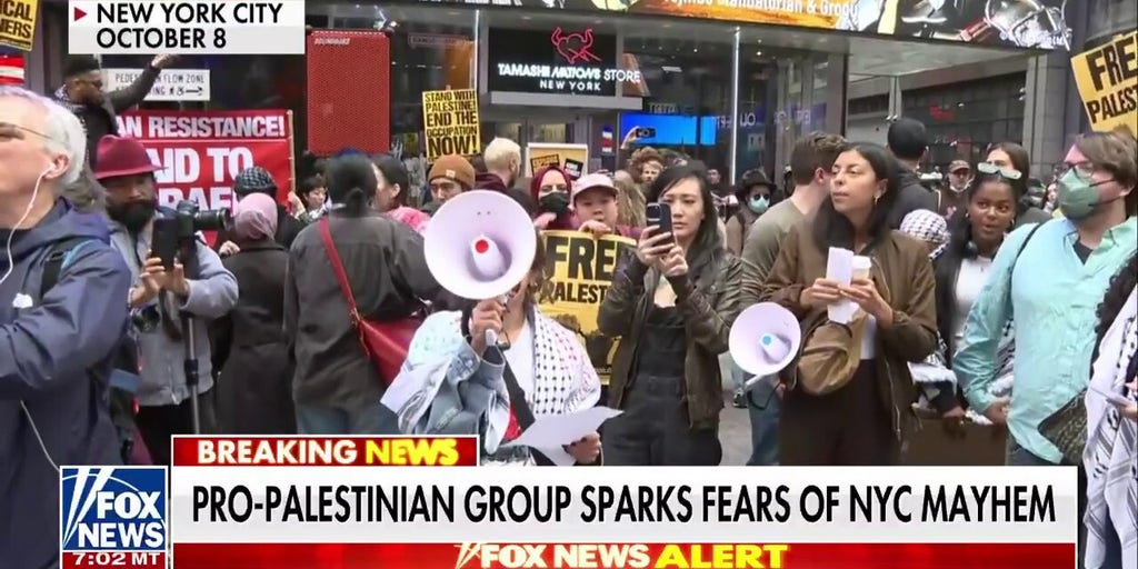Pro-Palestinian group posts map of NYC targets | Fox News Video