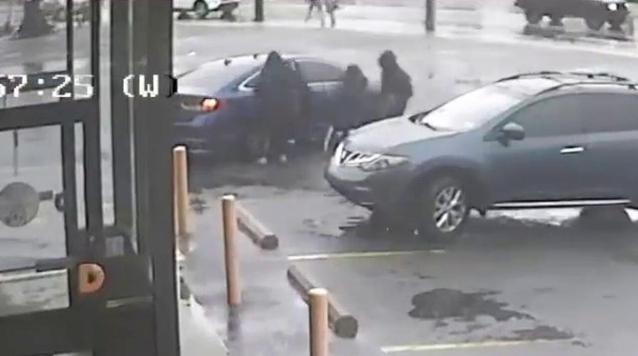 Police release surveillance video of bus station shooting suspects