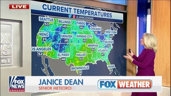 National weather forecast for December 1