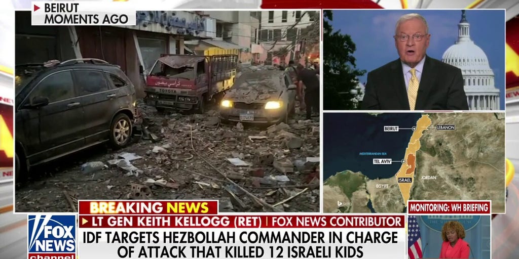 Israelis won't be afraid to go very hard at Hezbollah: Lt. Gen. Keith Kellogg
