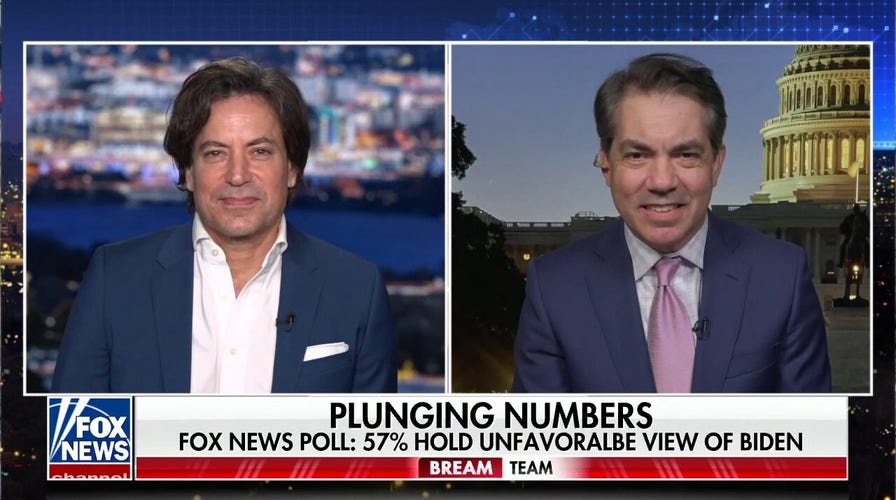 President Biden's poll numbers continue to plummet, here's the latest