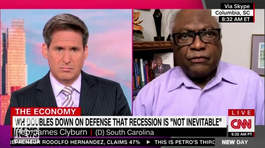 Rep. James Clyburn blames Trump administration for inflation rates