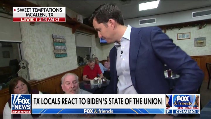 Will Cain talks to McAllen, Texas voters after Biden’s State of the Union