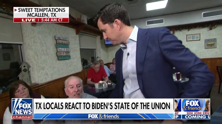 Will Cain talks to McAllen, Texas voters after Biden’s State of the Union