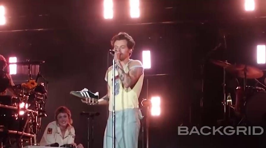 Harry Styles tries 'disgusting' Australian tradition of drinking from a shoe