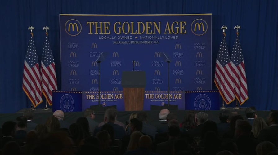  President Trump delivers remarks astatine  McDonald’s Impact Summit