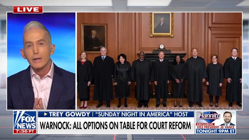Trey Gowdy blasts Democrats' court packing push