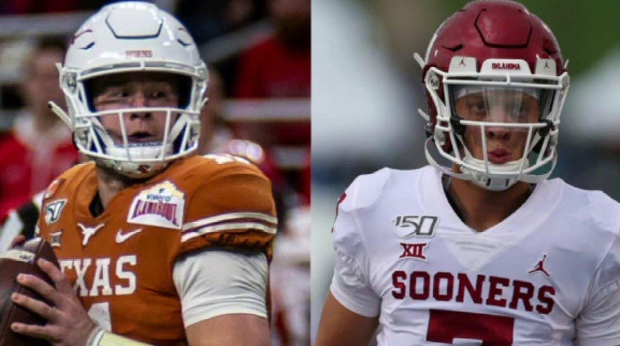 Big 12 powerhouses Oklahoma and Texas get ready for the historic Red River showdown