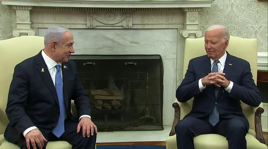 Biden jokes he was '12' when he first met Israeli PM Golda Meir during Netanyahu visit to the White House