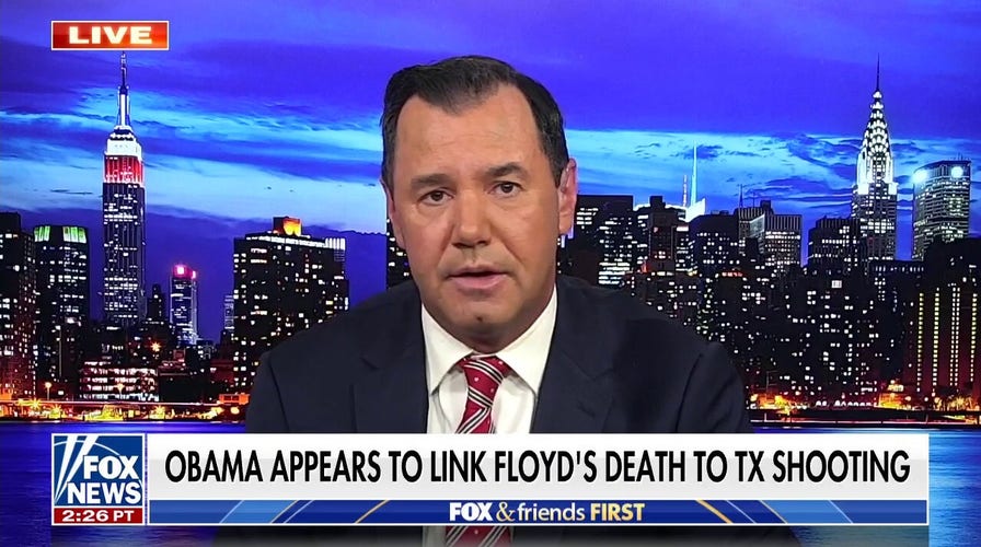 Joe Concha slammed Obama tweet linking Uvalde school shooting and George Floyd