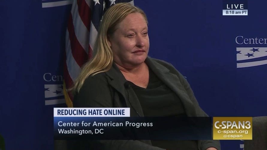Former Biden advisor hails Heidi Beirich as ‘terrific’ leader on online hate before she was slapped with federal charges