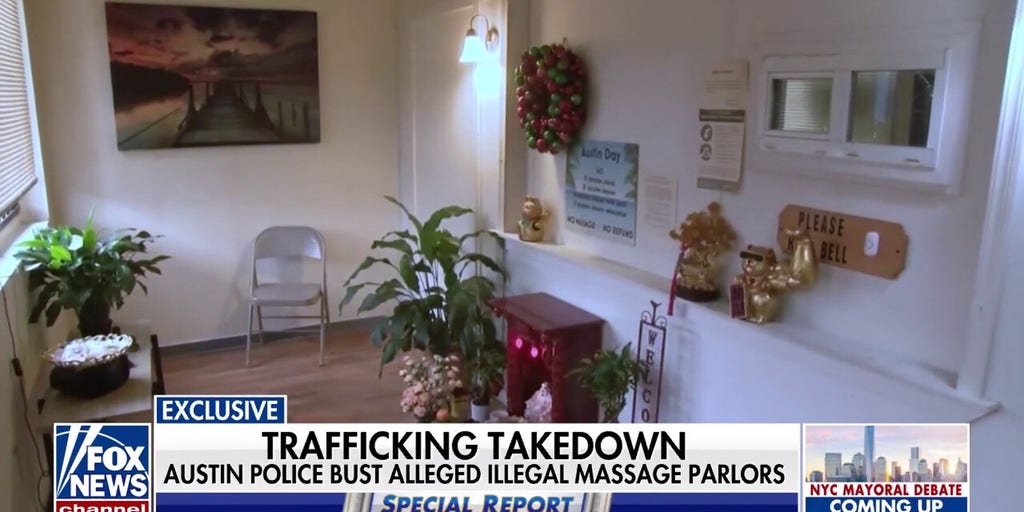 Austin, Texas police bust illegal massage parlors