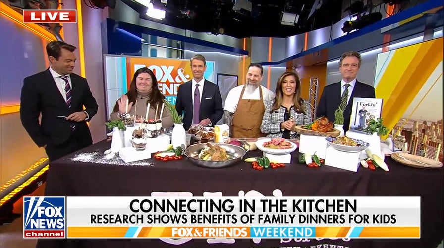 Chef Eric Levine shares benefits of family dinners for kids
