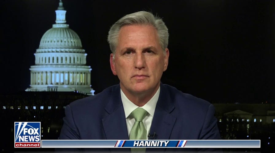 GOP Leader McCarthy outlines party's message heading into midterms